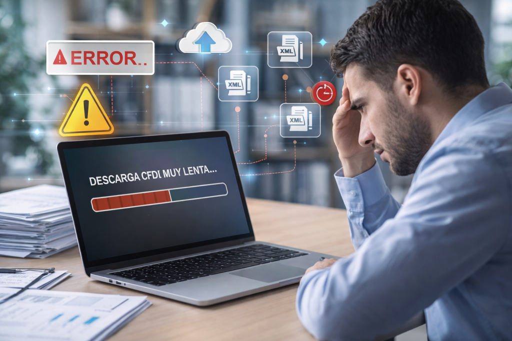 descarga masiva CFDI muy lenta