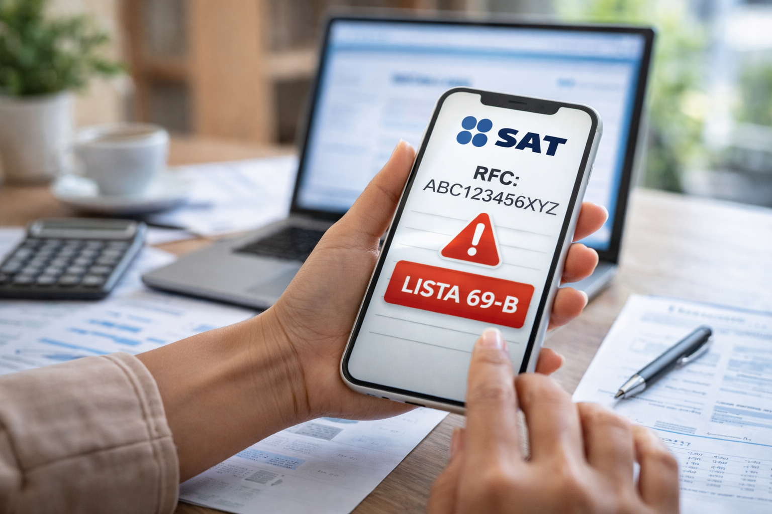 verificar RFC lista negra SAT