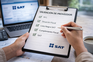 validar proveedores SAT México