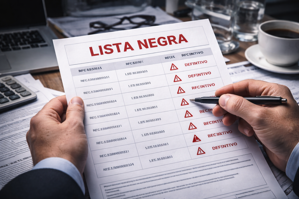 qué es la lista negra del SAT