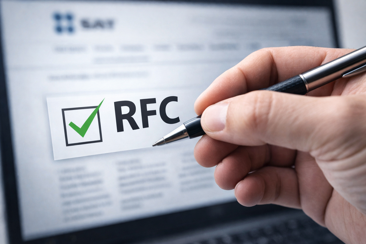 cómo validar un RFC en el SAT