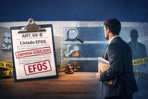 cómo salir de EFOS SAT