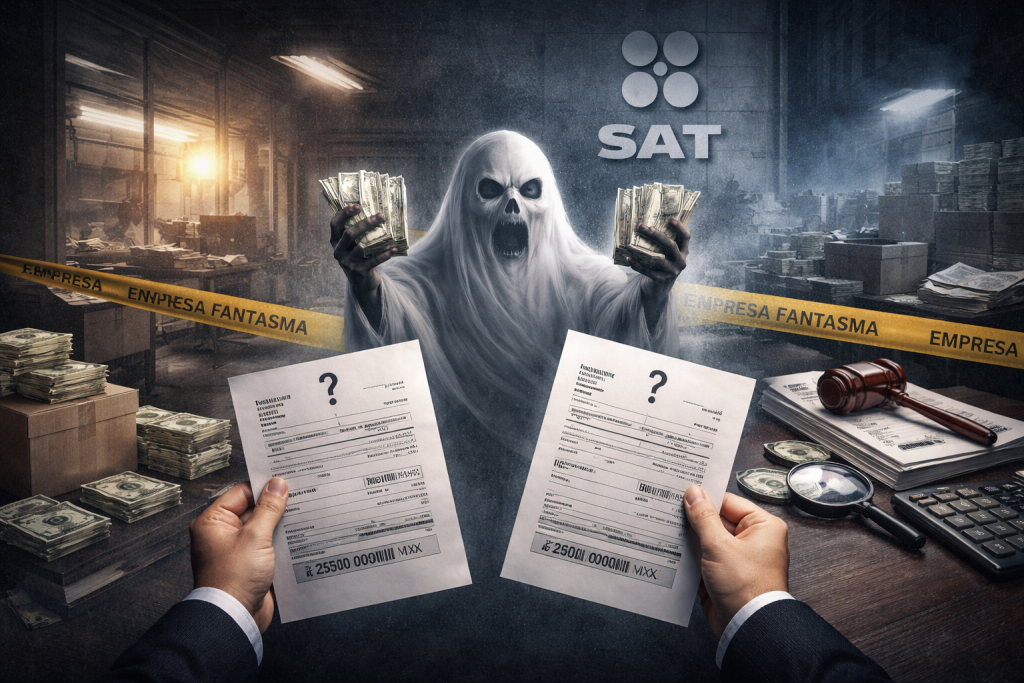 problemas por empresas fantasma SAT