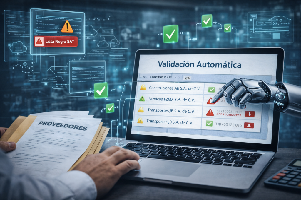 cómo automatizar la validación de proveedores