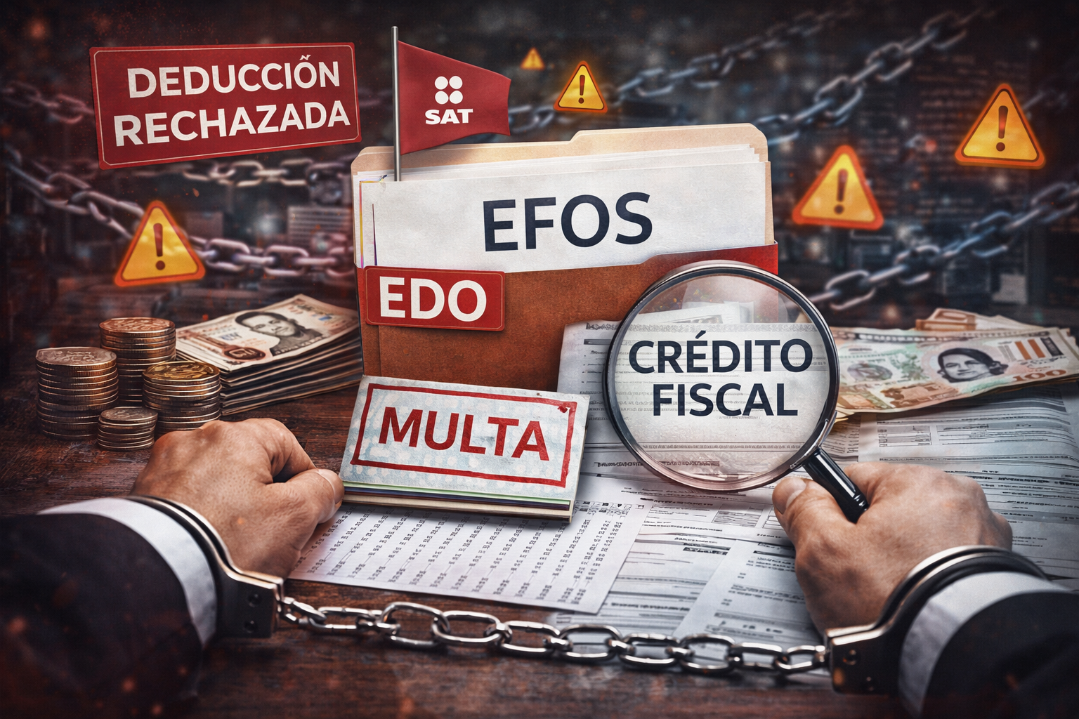 consecuencias fiscales de trabajar con EFOS