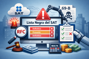 validación automática lista negra SAT