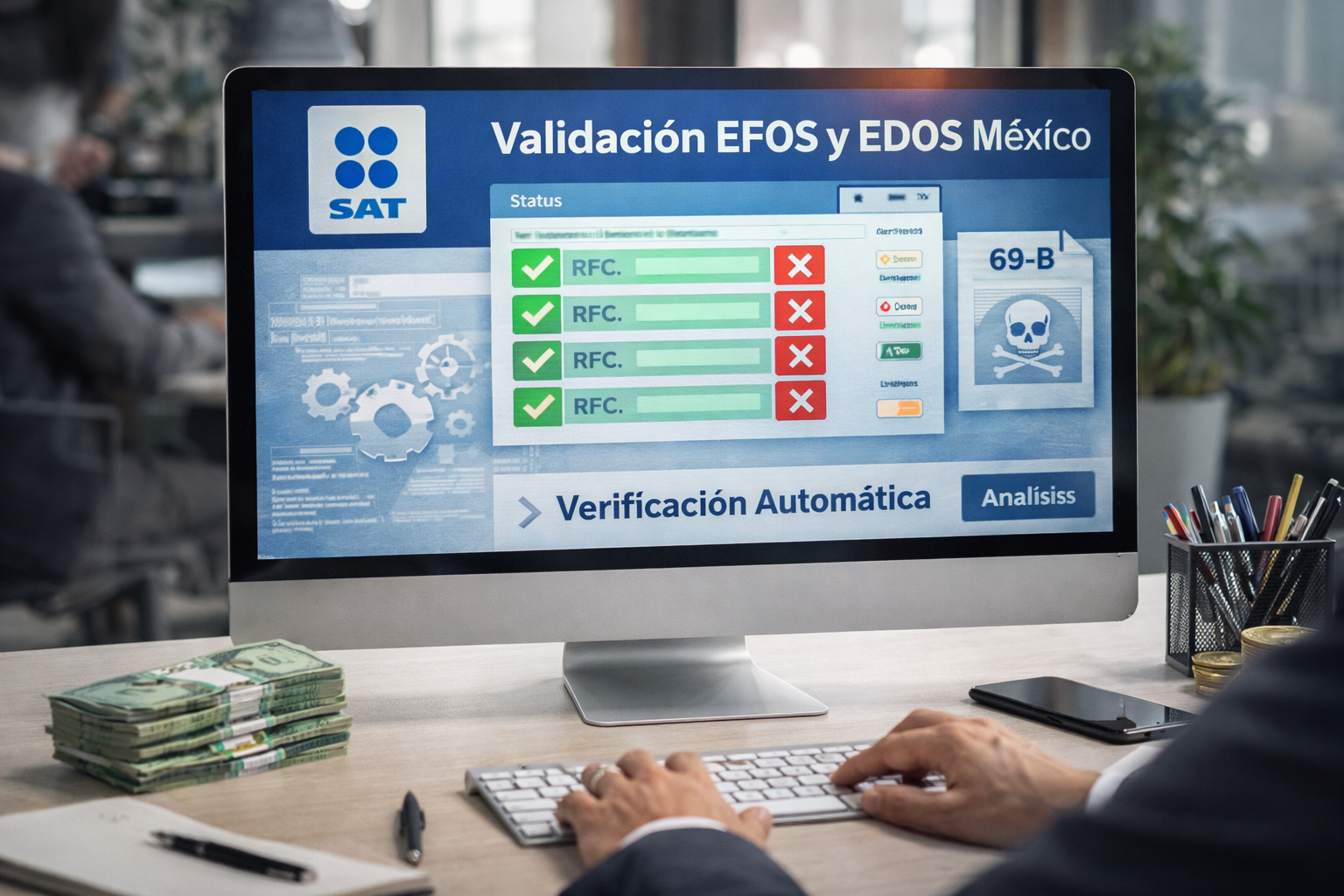 software validación EFOS EDOS México