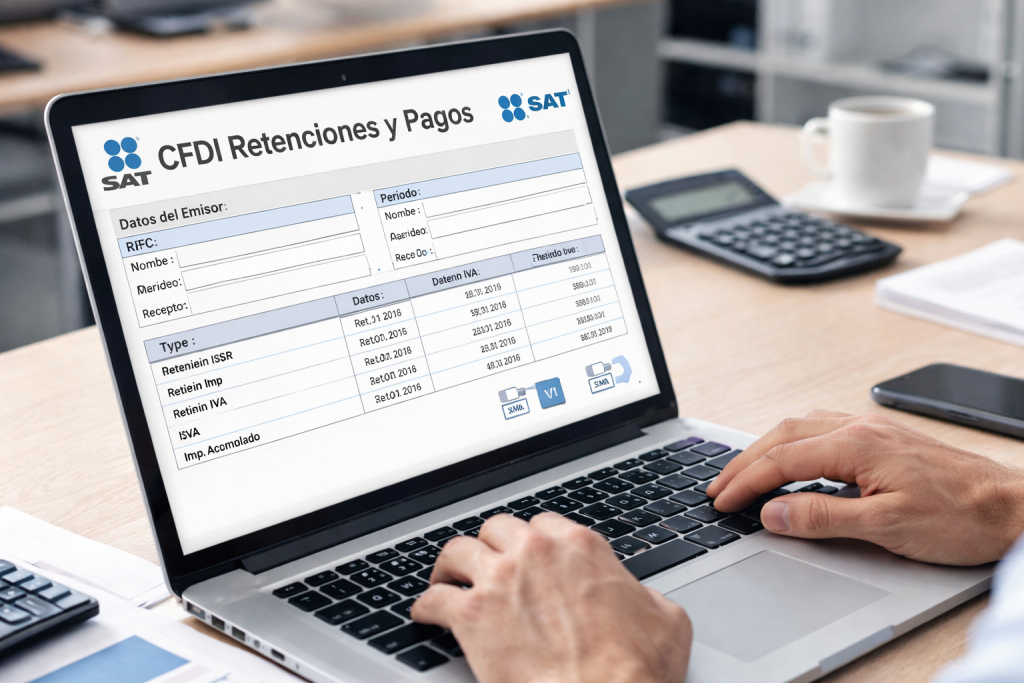 CFDI de retenciones y pagos