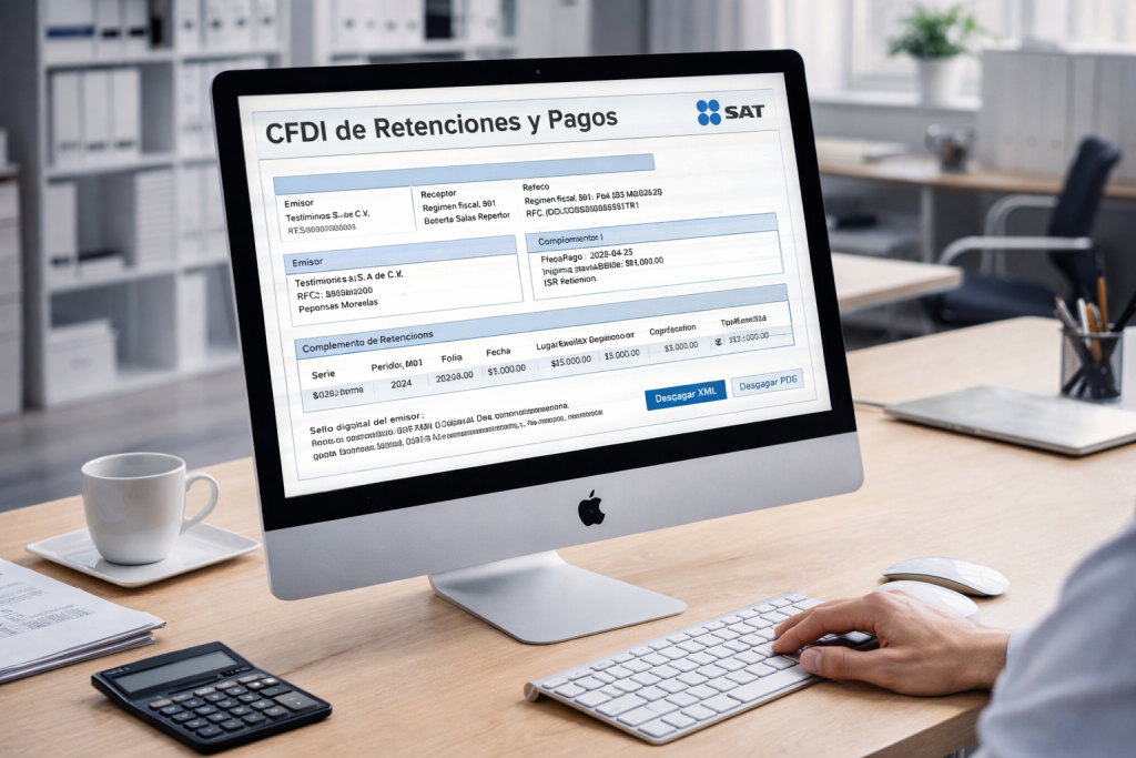 emitir CFDI de retenciones