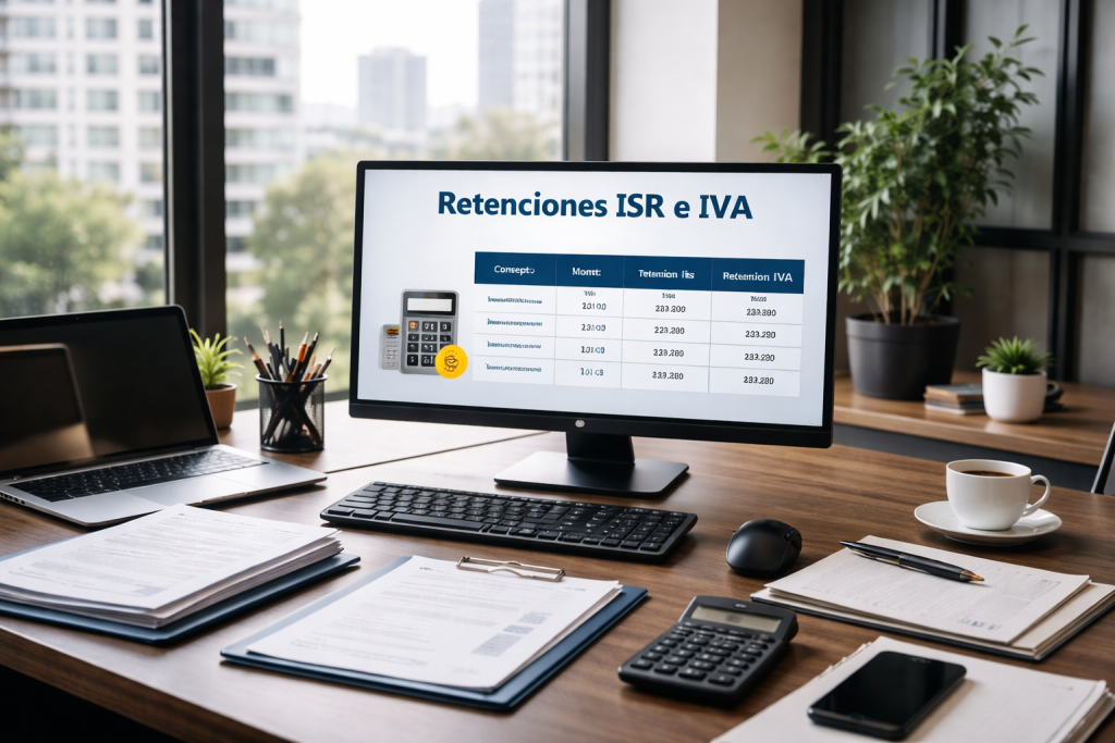 cómo hacer retenciones fiscales