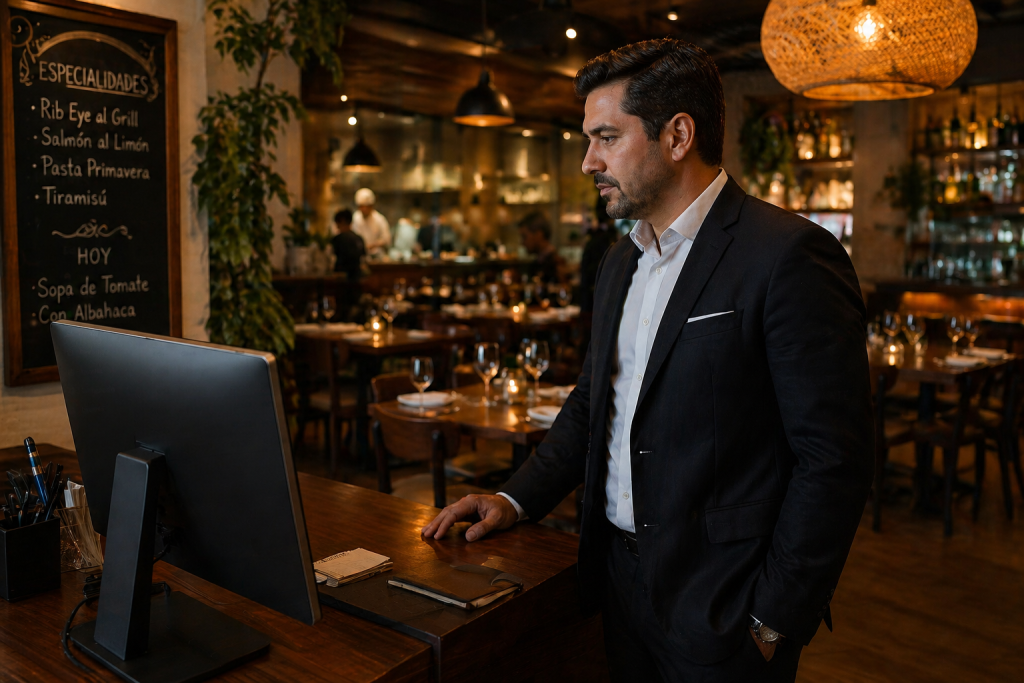 Sistema de facturación electrónica para restaurantes con propinas