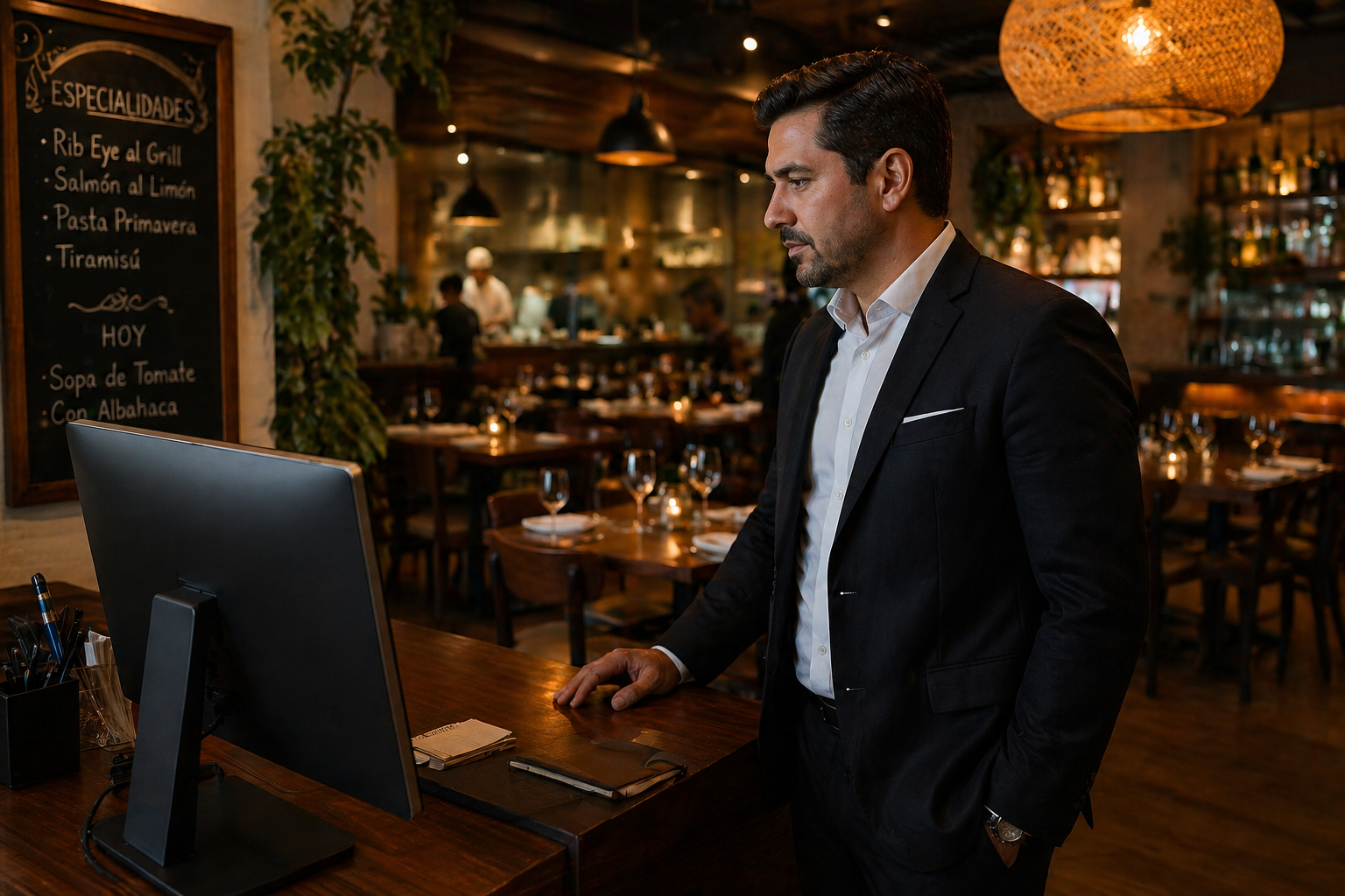 Sistema de facturación electrónica para restaurantes con propinas